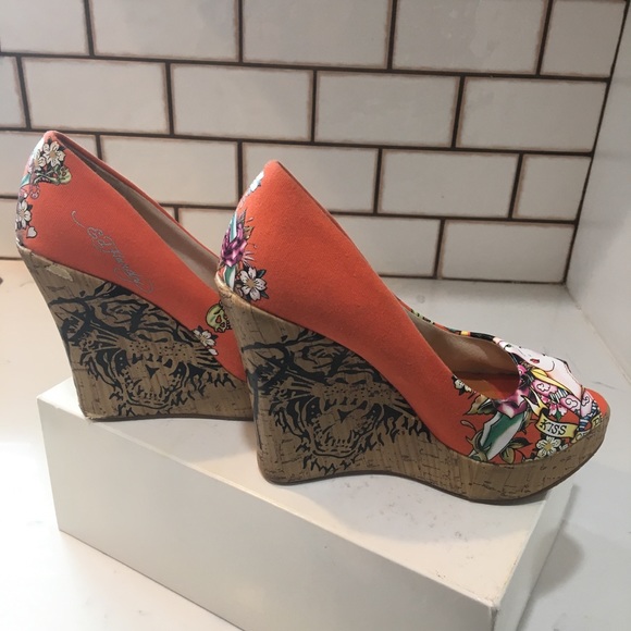 Ed Hardy Wedge - Picture 2 of 5